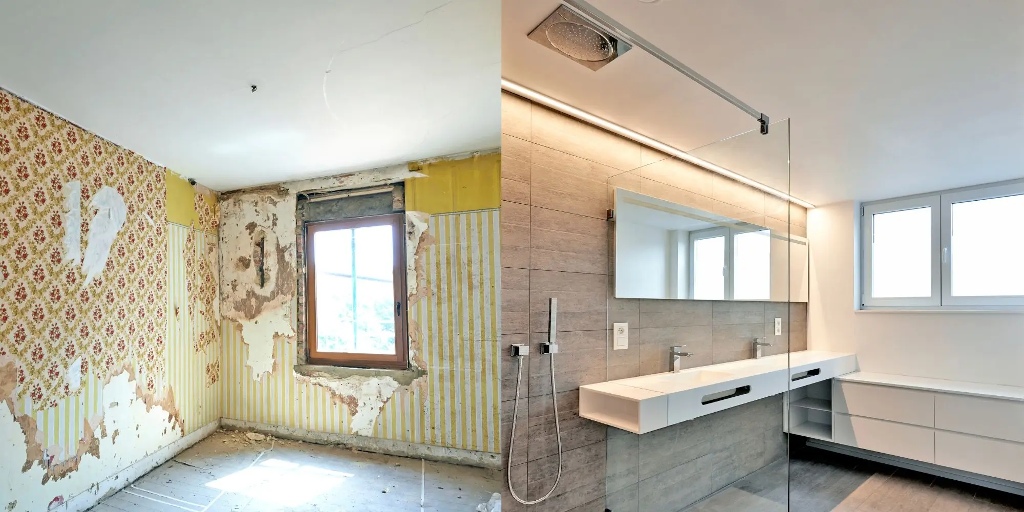 Rénovation complète salle de bain